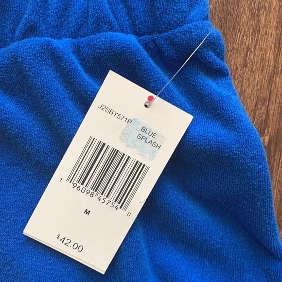 Juicy Couture Terry Towel Ruched Top & Shorts Set Size Medium New - Picture 10 of 12